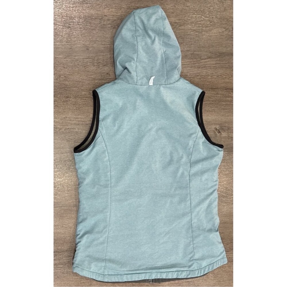 Columbia Light Blue Hooded Reversible Vest - Picture 3 of 4